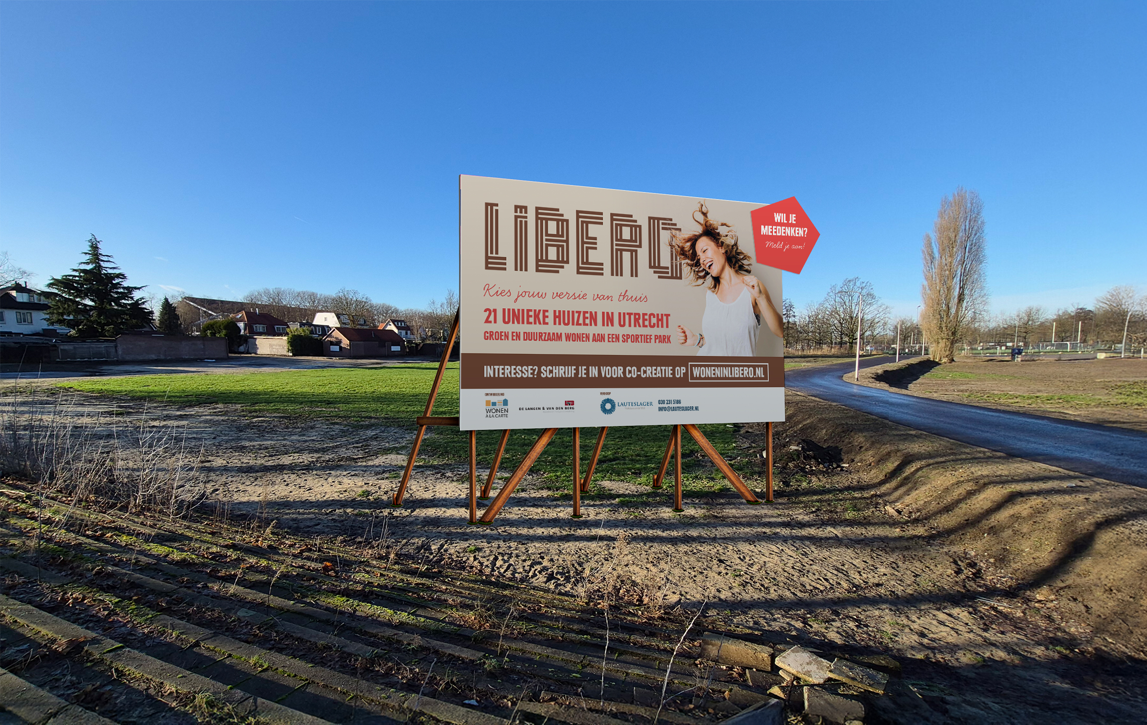 Projectborden geplaatst